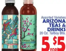 Bravo Supermarkets ARIZONA TEAS & DRINKS offer