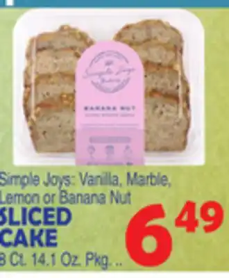 Bravo Supermarkets SLICED CAKE offer