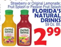 Bravo Supermarkets FLORIDA'S NATURAL DRINKS offer