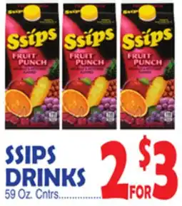Bravo Supermarkets SSIPS DRINKS offer