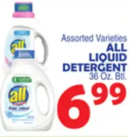 Bravo Supermarkets ALL LIQUID DETERGENT offer