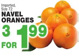 Bravo Supermarkets NAVEL ORANGES offer