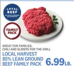Kings Food Markets LOCAL HARVEST 85% LEAN GROUND BEEF offer