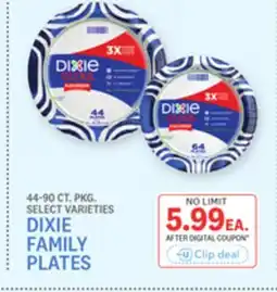 Kings Food Markets DIXIE FAMILY PLATES offer