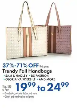 Boscov's Trendy Fall Handbags offer