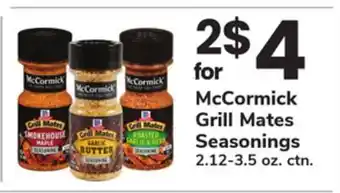 ACME McCormick Grill Mates Seasonings offer