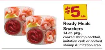 ACME Ready Meals Snackers offer