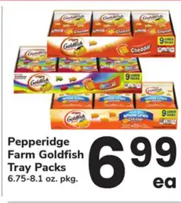 ACME Pepperidge Farm Goldfish Tray Packs offer