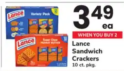 ACME Lance Sandwich Crackers offer