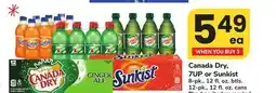 ACME Canada Dry, 7UP or Sunkist offer