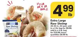 ACME Extra Large Raw Shrimp offer