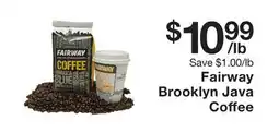 Fairway Store Market Fairway Brooklyn Java Coffee offer