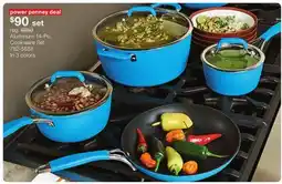 JC Penney Mesa Mia Aluminum 14-Pc. Cookware Set offer