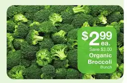 Fairway Store Market Organic Broccoli offer