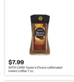 CVS Taster's Choice caffeinated instant coffee offer