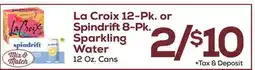 DeCicco & Sons La Croix 12-Pk. or Spindrift 8-Pk. Sparkling Water 12 Oz. Cans offer