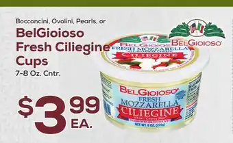 DeCicco & Sons BelGioioso Fresh Ciliegine Cups offer