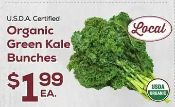 DeCicco & Sons Organic Green Kale Bunches offer