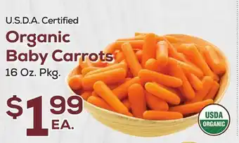 DeCicco & Sons Organic Baby Carrots offer