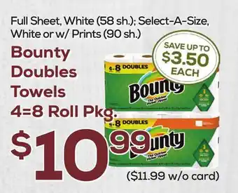 DeCicco & Sons Bounty Doubles Towels offer