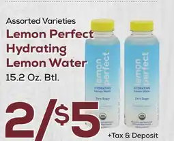 DeCicco & Sons Lemon Perfect Hydrating Lemon Water offer