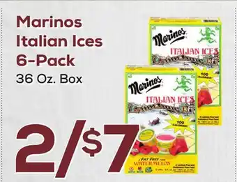 DeCicco & Sons Marinos Italian Ices 6-Pack offer