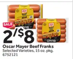 Stop&Shop Oscar Mayer Beef Franks offer