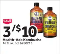 Stop&Shop Health-Ade Kombucha offer