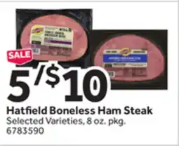 Stop&Shop Hatfield Boneless Ham Steak offer