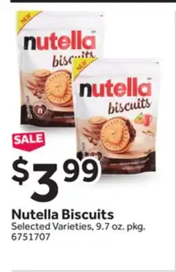 Stop&Shop Nutella Biscuits offer