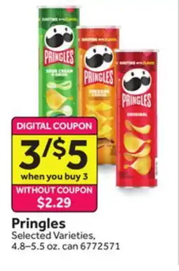 Stop&Shop Pringles offer