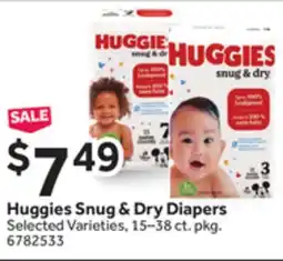 Stop&Shop Huggies Snug & Dry Diapers offer