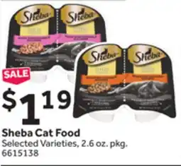 Stop&Shop Sheba Cat Food offer