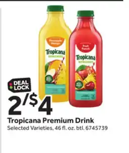 Stop&Shop Tropicana Premium Drink offer