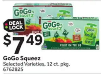 Stop&Shop GoGo Squeez offer