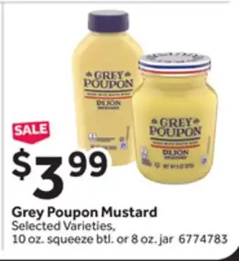 Stop&Shop Grey Poupon Mustard offer