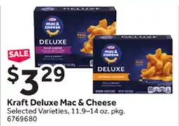 Stop&Shop Kraft Deluxe Mac & Cheese offer
