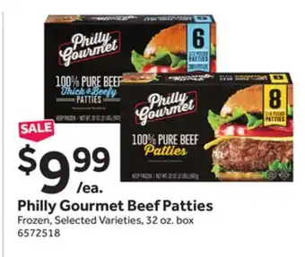 Stop&Shop Philly Gourmet Beef Patties offer