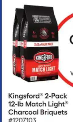Lowe's 2-Pack 12-lb Match Light Charcoal Briquets offer