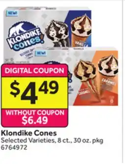 Stop&Shop Klondike Cones offer