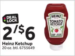 Stop&Shop Heinz Ketchup offer