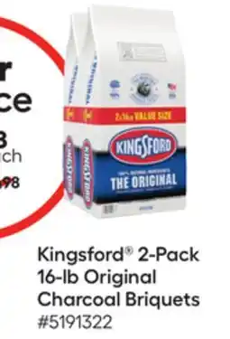 Lowe's 2-Pack 16-lb Original Charcoal Briquets offer