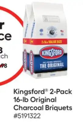 Lowe's 2-Pack 16-lb Original Charcoal Briquets offer