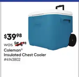 Lowe's Coleman Insulated Chest Cooler offer