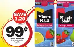 Meijer Minute Maid Drinks offer