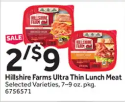 Stop&Shop Hillshire Farms Ultra Thin Lunch Meat offer