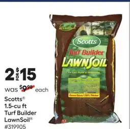 Lowe's 1.5-cu ft Turf Builder LawnSoil offer