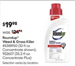 Lowe's Weed & Grass Killer offer