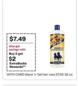 CVS Mane 'n Tail hair care 27.05-32 oz offer