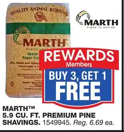 Blain's Farm & Fleet MARTH 5.9 CU. FT. PREMIUM PINE SHAVINGS offer